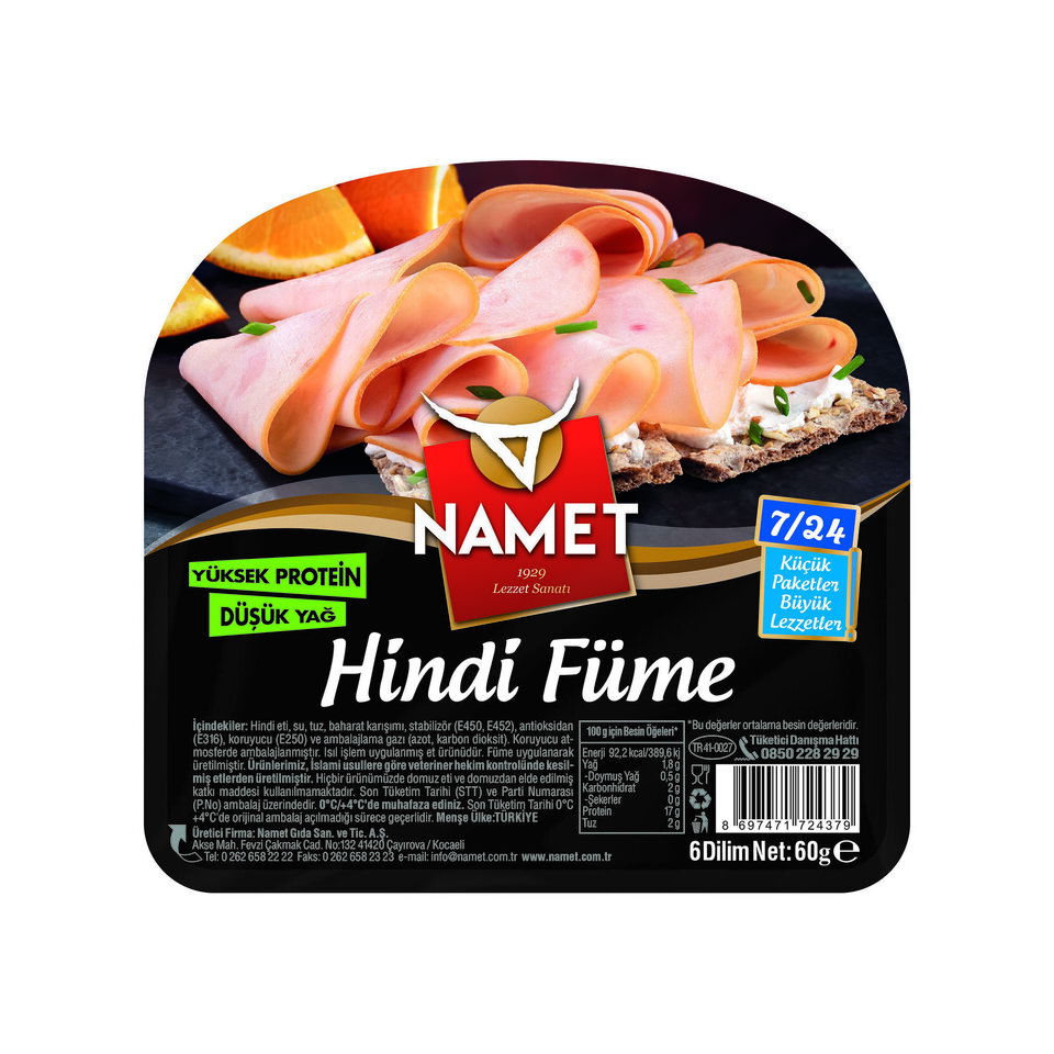 NAMET HİNDİ FÜME 7/24 60 GR.